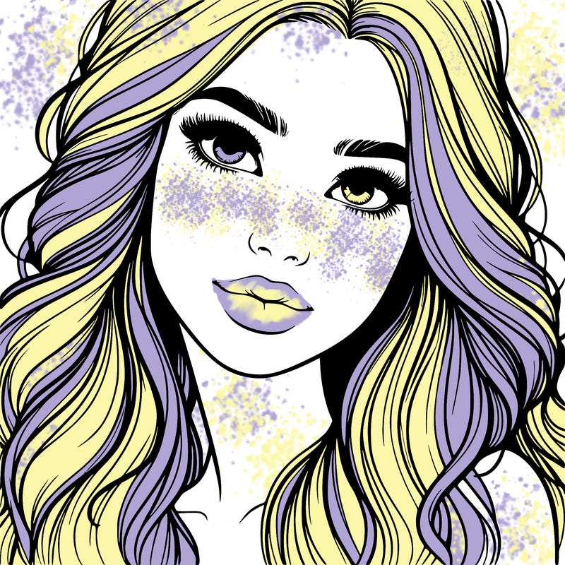 beautiful realistic girl