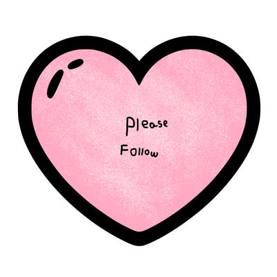 a blank heart