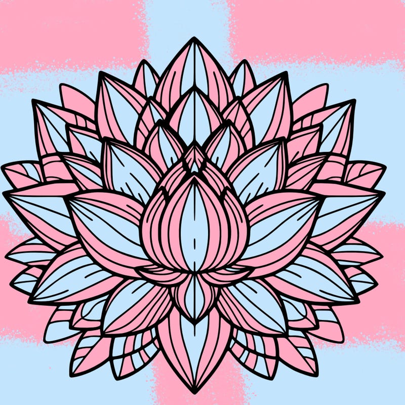 lotus flower mandala