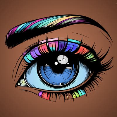 realistic eye
