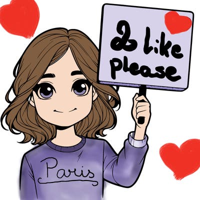 realistic girl holding up a sign