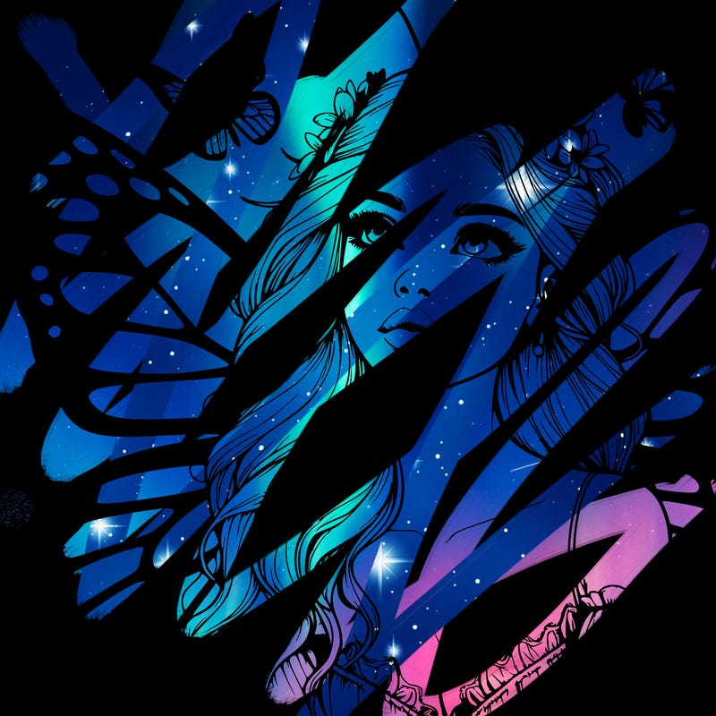 butterfly fairy realistic girl