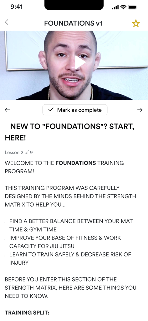 Strength Matrix Training - The introduction lesson of the Strength Matrix Foundations training program designed for jiu-jitsu athletes.