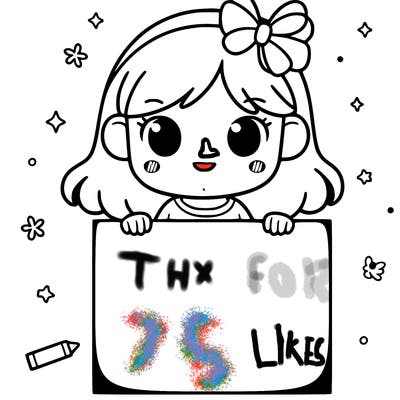 girl with blank piece of paper