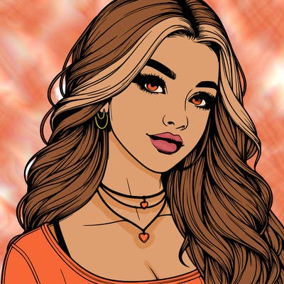 detailed realistic girl