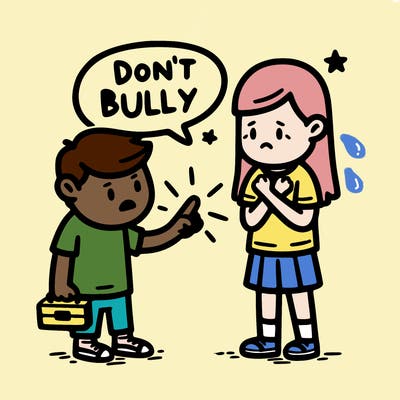 don't bully people
