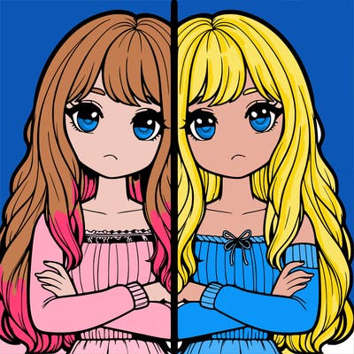 realistic girls split