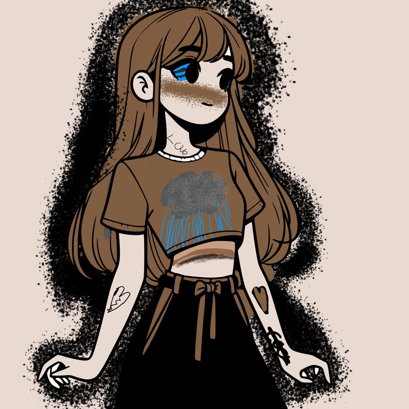 girl in a cute crop top