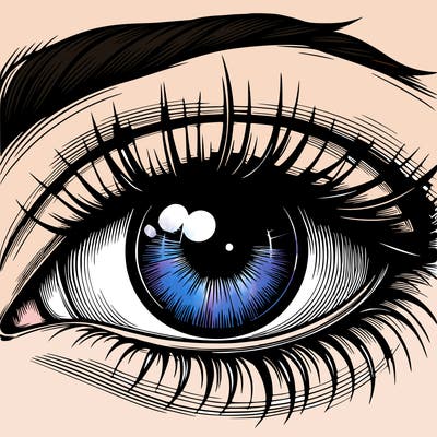 realistic eye