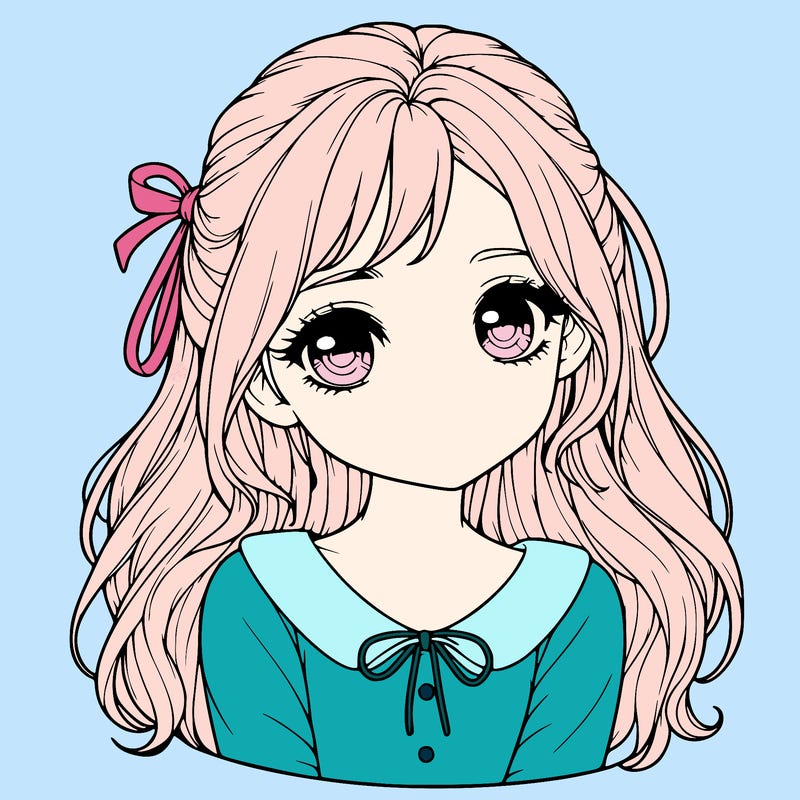 realistic cute girl