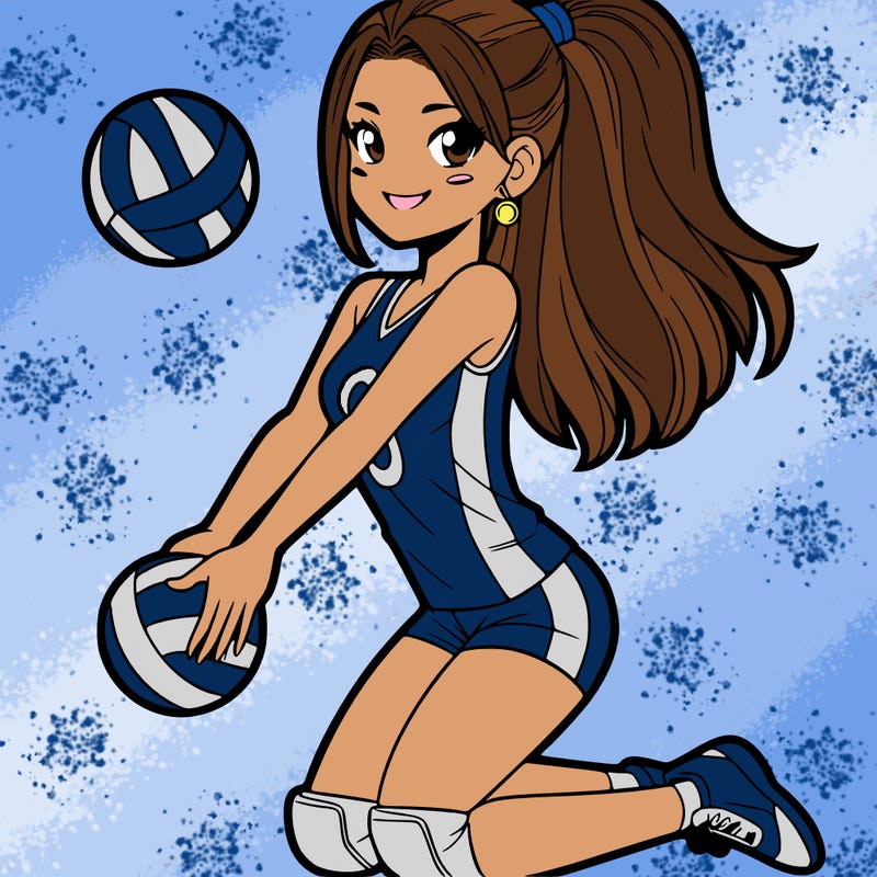 volleyball girl