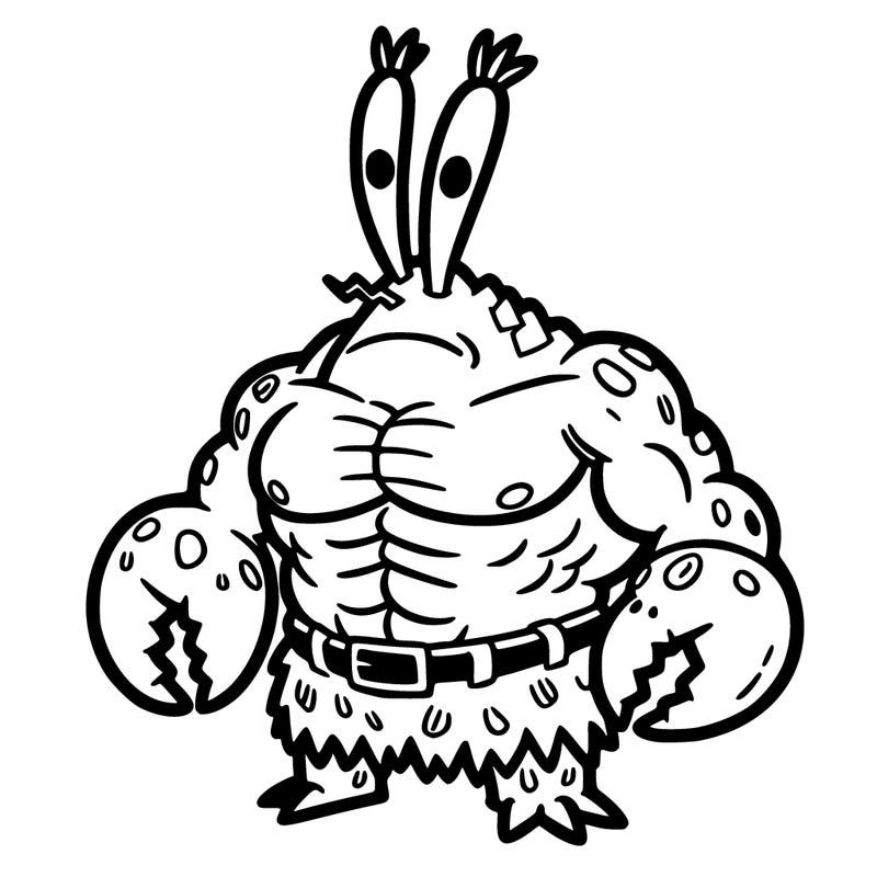 mr.krabs as grug