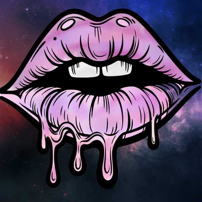 lips that look realistic and drip