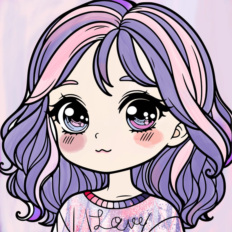 cute realistic girl
