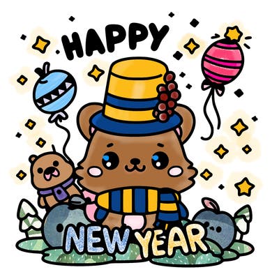 message : happy new year