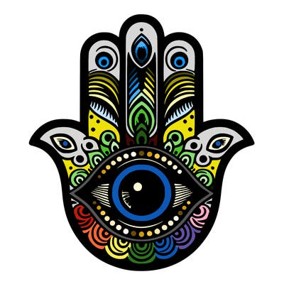 evil eye hamsa hand
