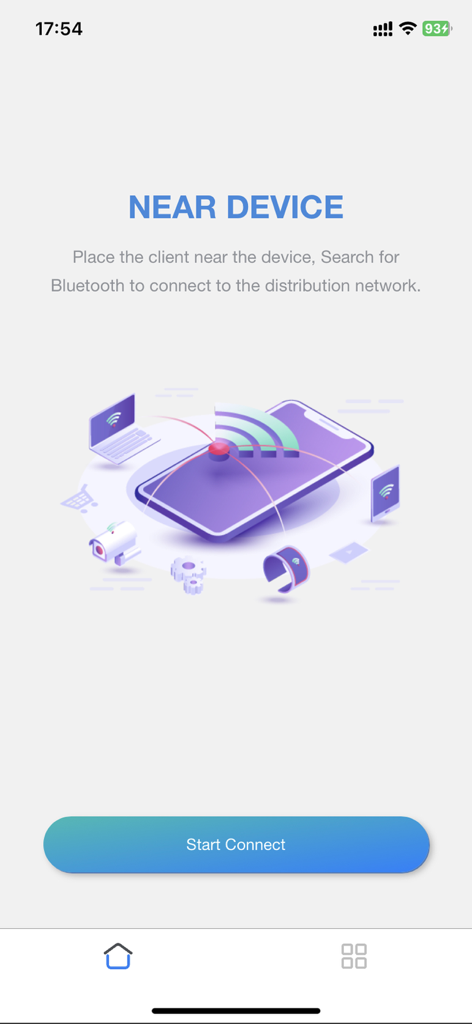 iFi Nexis - iFi NexisアプリのBluetooth経由でオーディオデバイスを接続するための画面