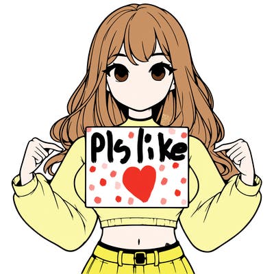 girl holding a blank sign in a long sleeve crop top