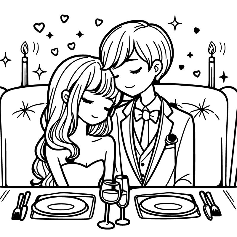 couple on a romantic date