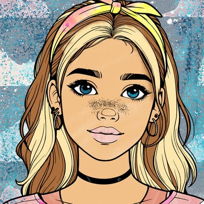 realistic teenage girl