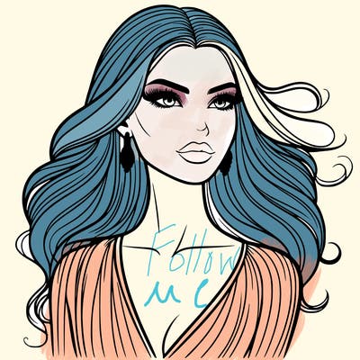 beautiful fashion woman