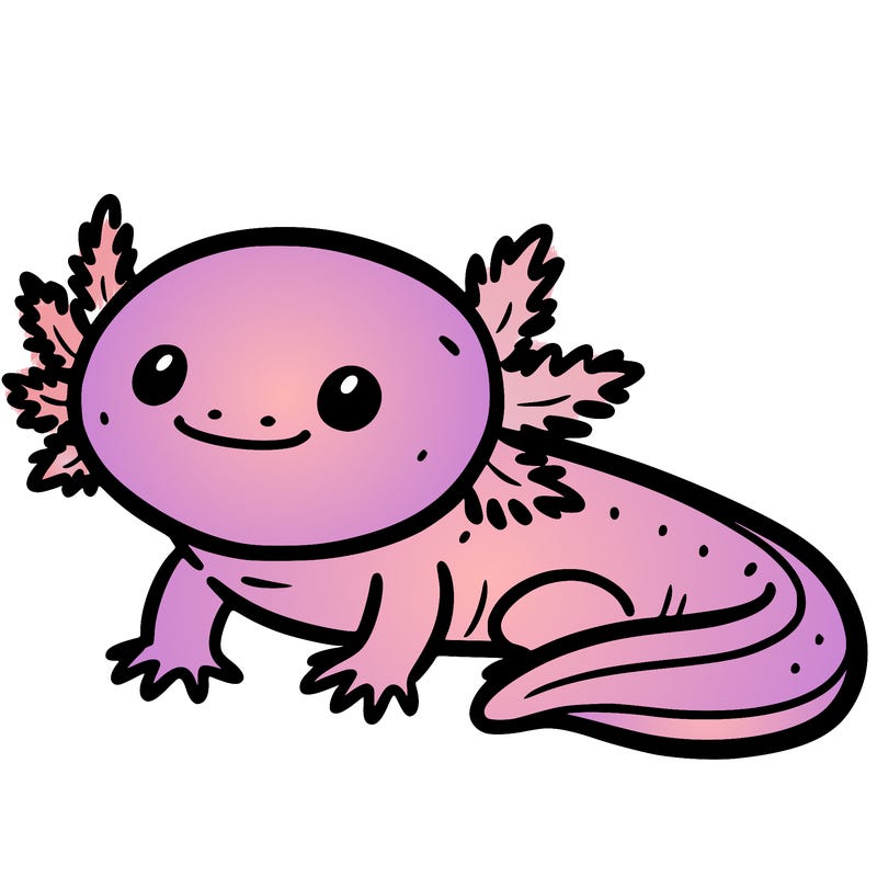 a simple axolotl