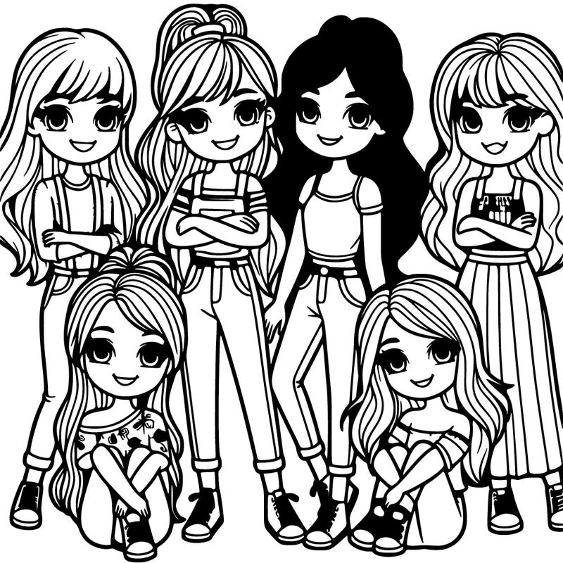 7 girls best friends