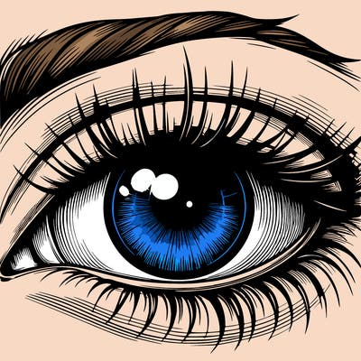 realistic eye