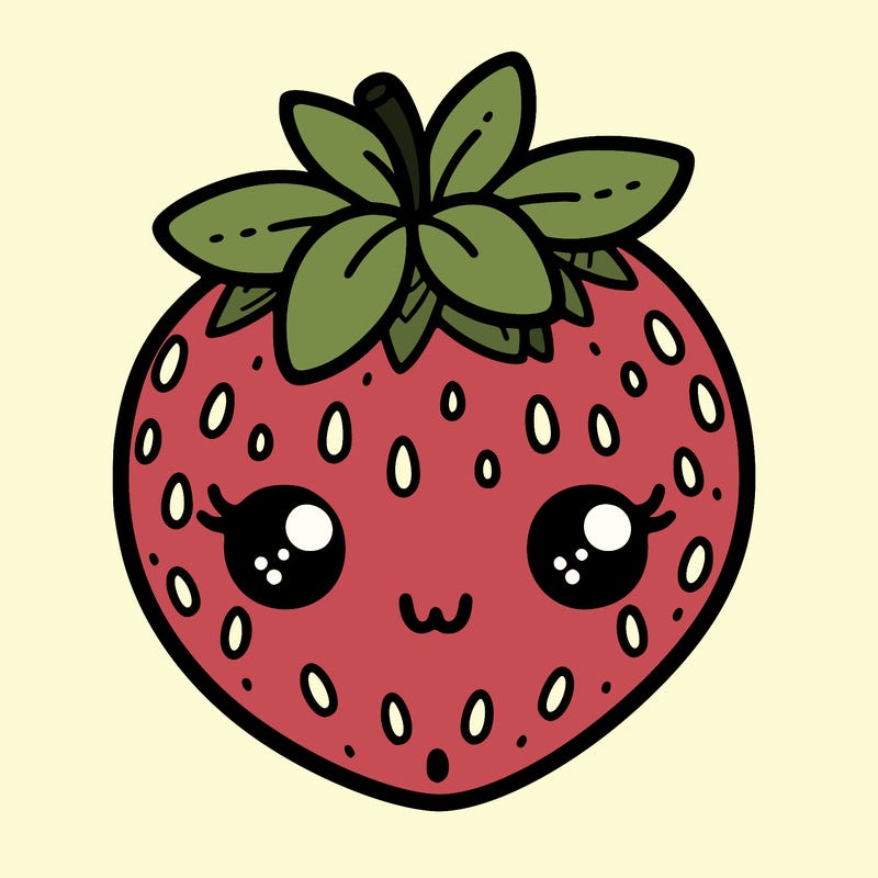 cute strawberry