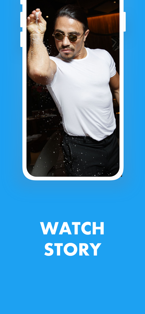 iStory for Instagram - Interfaccia dell'app iStory per Instagram che mostra la funzione Guarda Storia.