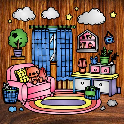 cute room