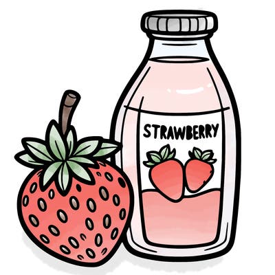 strawberry milk