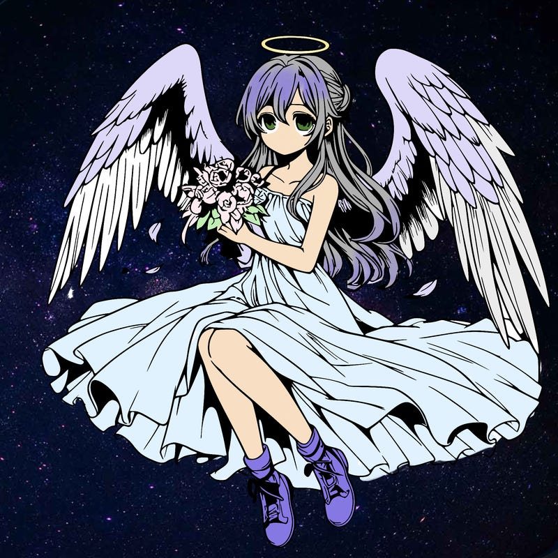 manga angel realistic