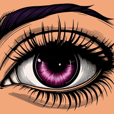 realistic eye