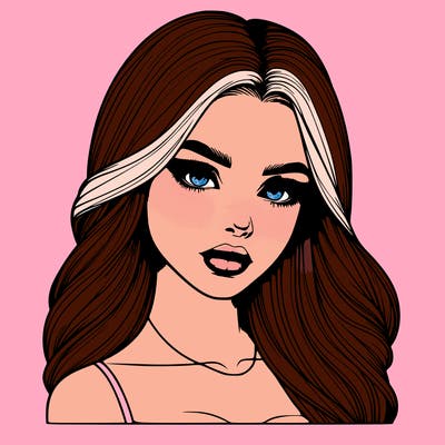 realistic girl.