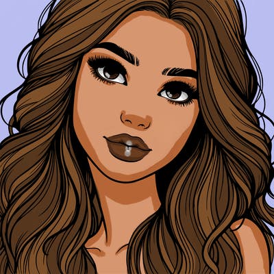 beautiful realistic girl