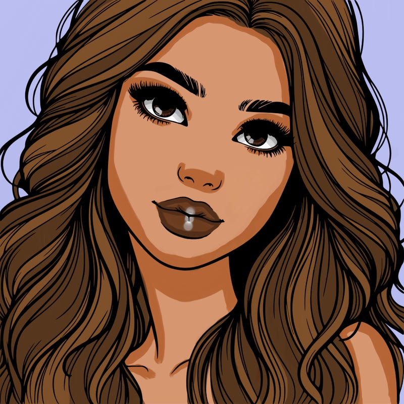 beautiful realistic girl