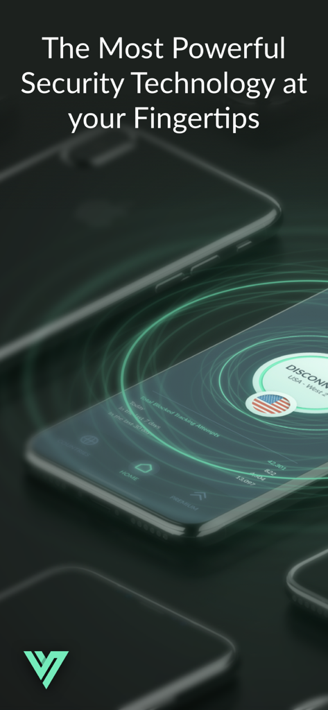 Proxy VPN· for iPhone & iPad - CyberSafe Proxy VPN app interface on iPhone featuring powerful security technology