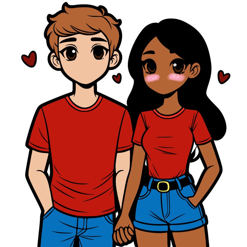 boyfriend and girlfriend