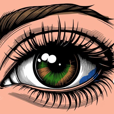 realistic eye