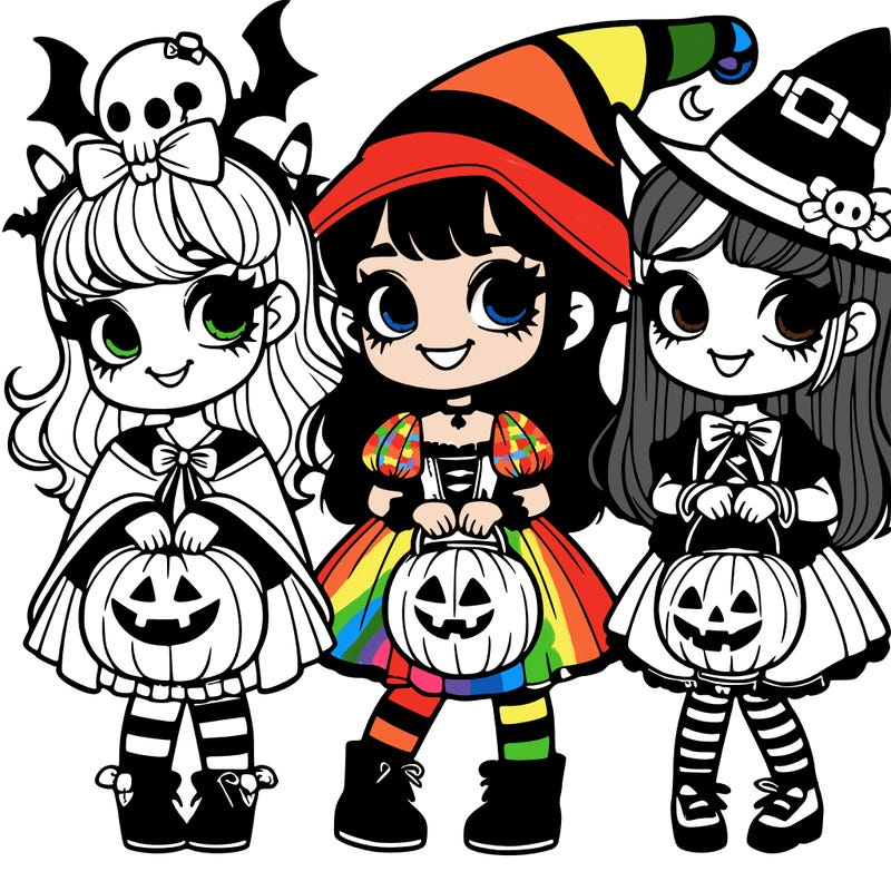 halloween girls