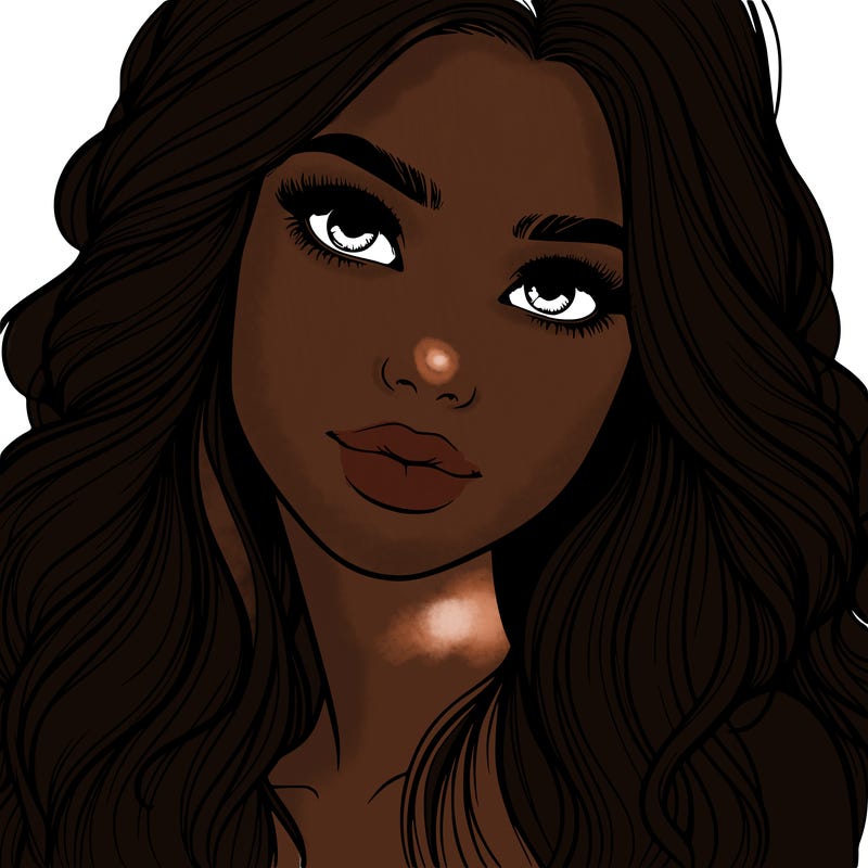 beautiful realistic girl