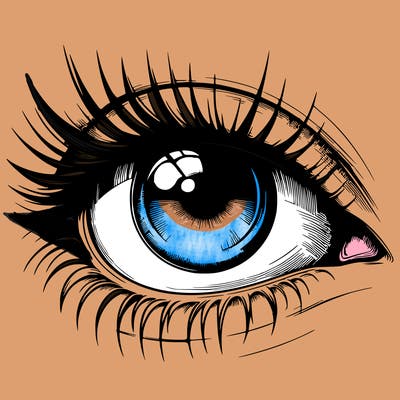 realistic eye