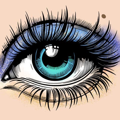 realistic eye
