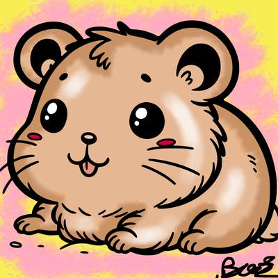 baby hamster