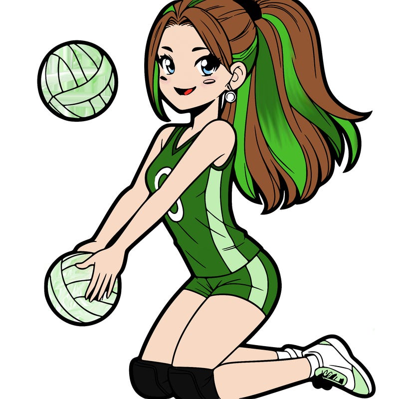 volleyball girl