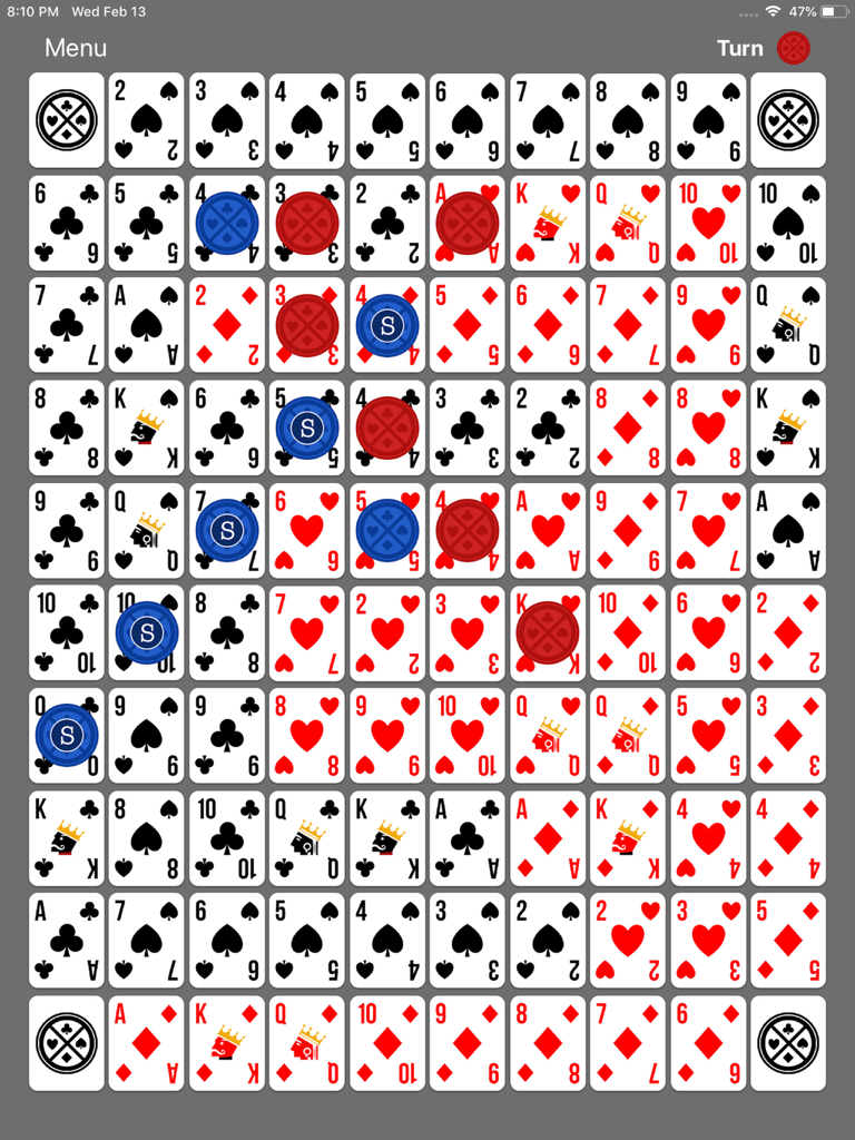 Sequence Table Board - Games App | MWM