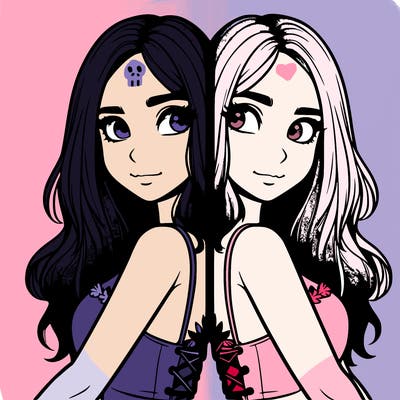 a realistic girl split