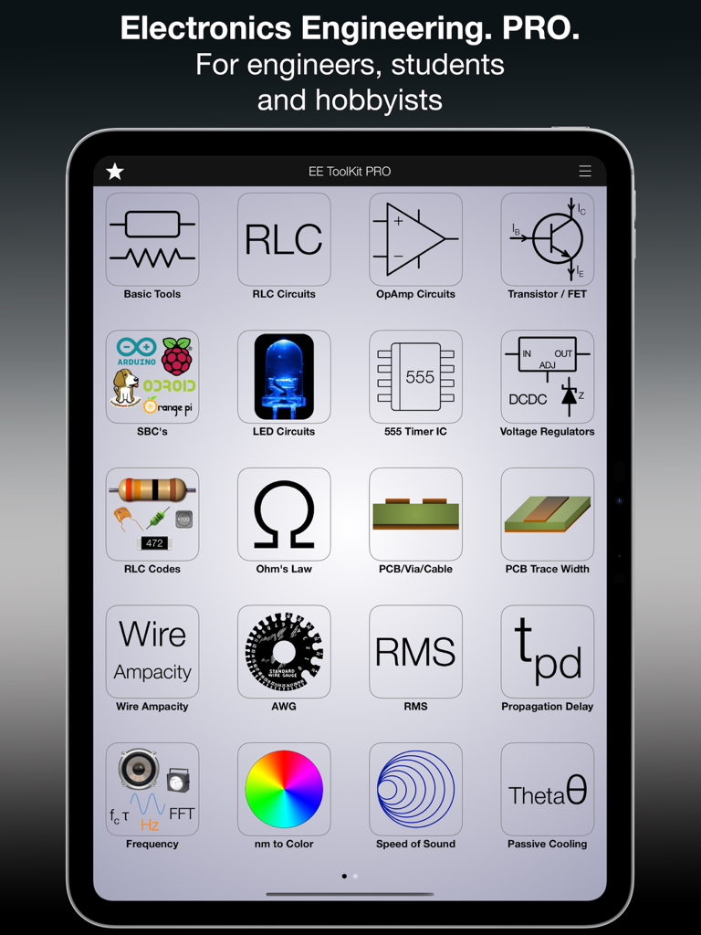 EE ToolKit PRO for iPad