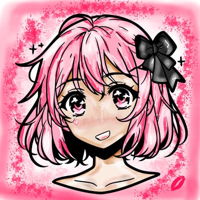 anime girl face